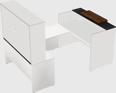 Modular reception desk