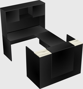 Modular reception desk