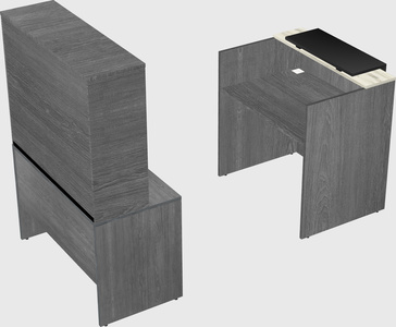 Modular reception desk