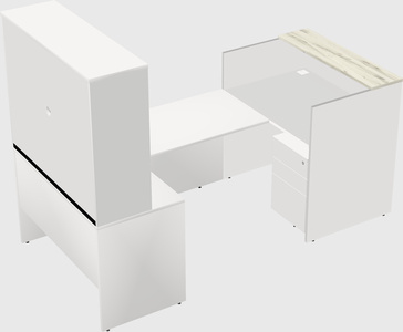 Modular reception desk