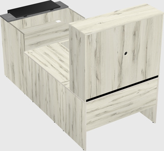 Modular reception desk