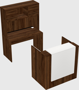 Modular reception desk