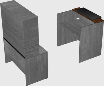 Modular reception desk