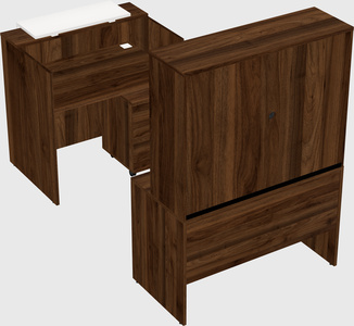 Modular reception desk