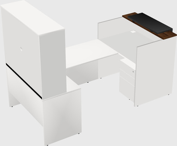 Modular reception desk