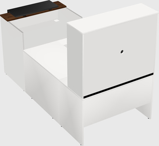 Modular reception desk