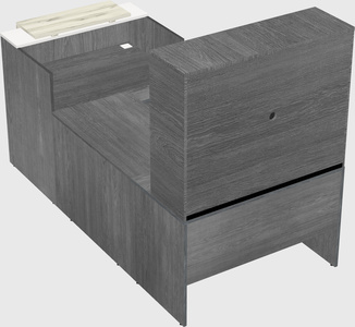 Modular reception desk