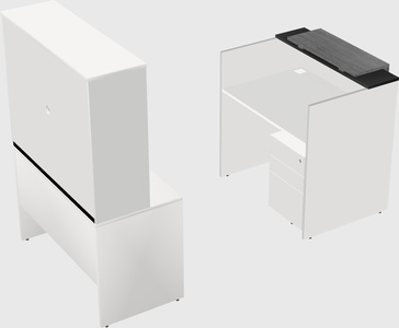 Modular reception desk