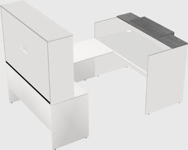 Modular reception desk