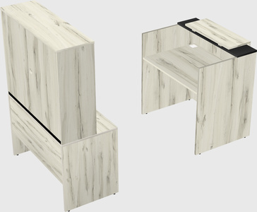 Modular reception desk
