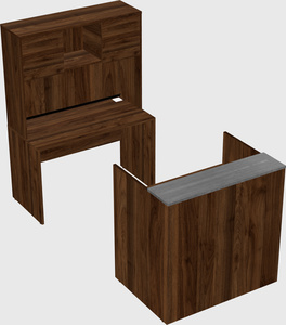 Modular reception desk