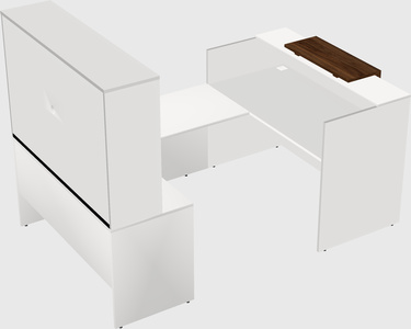 Modular reception desk