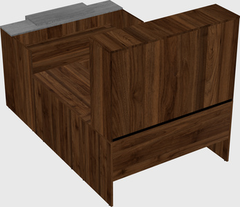 Modular reception desk