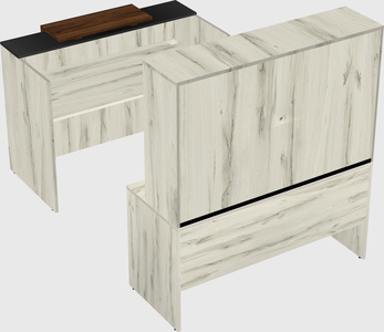 Modular reception desk