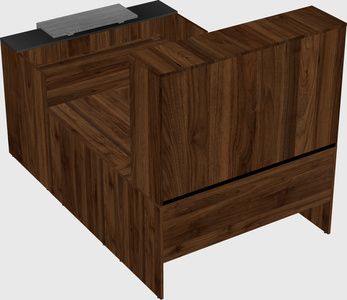 Modular reception desk
