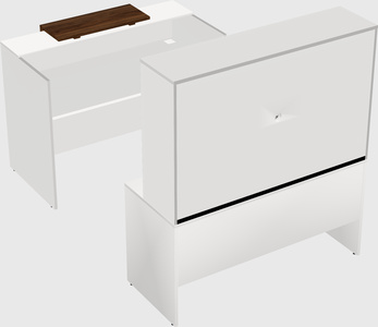 Modular reception desk