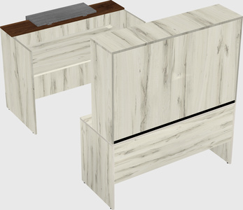 Modular reception desk