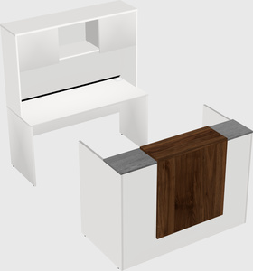 Modular reception desk