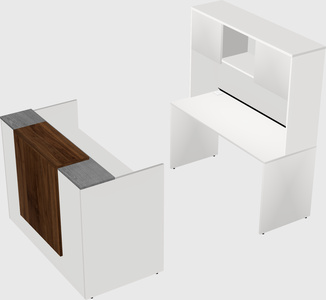 Modular reception desk