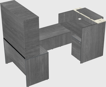 Modular reception desk