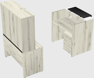Modular reception desk