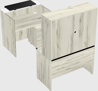 Modular reception desk