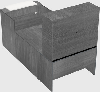 Modular reception desk
