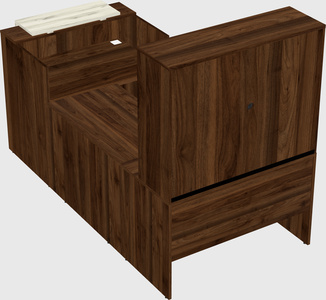 Modular reception desk