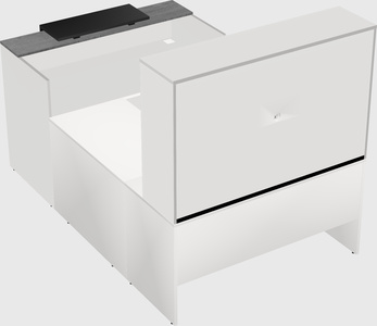 Modular reception desk