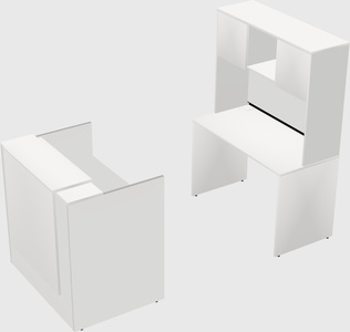 Modular reception desk