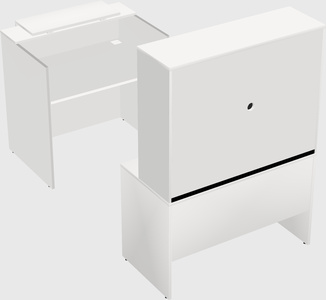 Modular reception desk