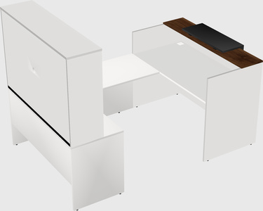 Modular reception desk
