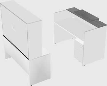 Modular reception desk
