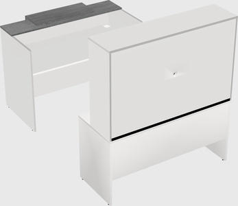 Modular reception desk