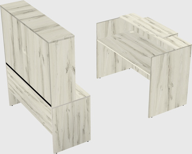 Modular reception desk