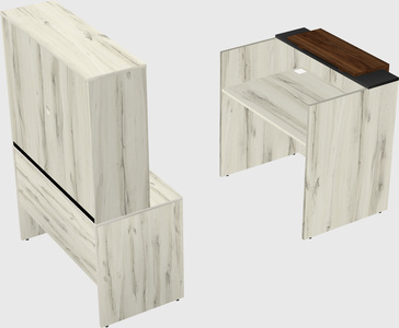 Modular reception desk