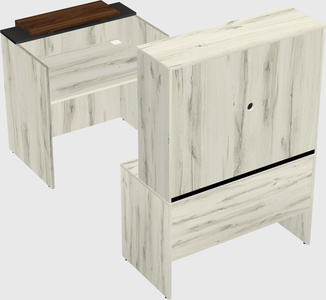 Modular reception desk