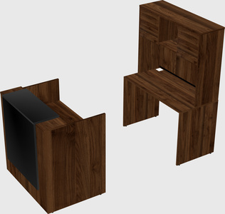 Modular reception desk