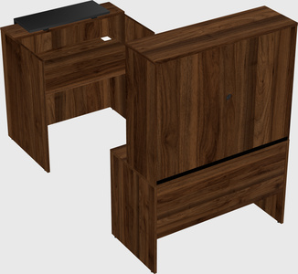 Modular reception desk