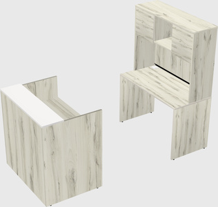 Modular reception desk