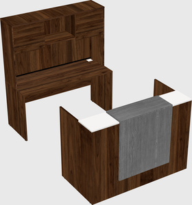 Modular reception desk