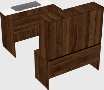 Modular reception desk