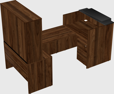 Modular reception desk