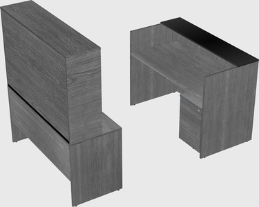 Modular reception desk