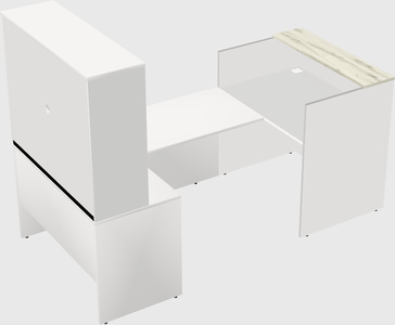 Modular reception desk