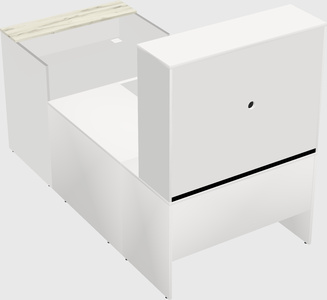 Modular reception desk