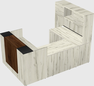 Modular reception desk
