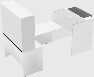 Modular reception desk