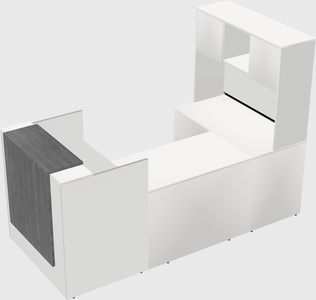 Modular reception desk