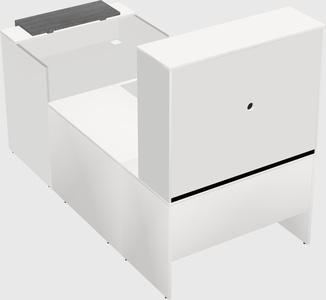 Modular reception desk